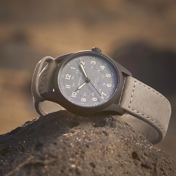 Hamilton BOLOGNA italia italy - khaki_field_titanium_38mm