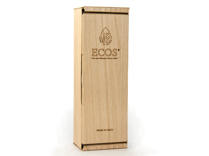 ECOS JEWEL - Bologna - Packaging in legno coordinato al gioiello, gentilmente omaggiato